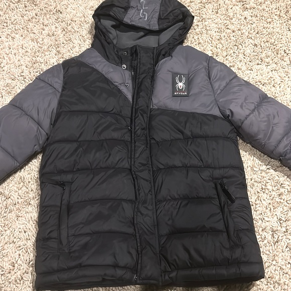 Kids Spyder Winter Jacket- M (10/12) - Picture 1 of 4